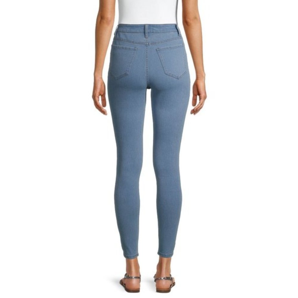 No Boundaries Juniors' High Rise Skinny Jeans Size 11 - Picture 3 of 5